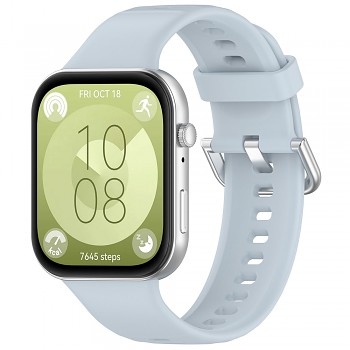 Techsuit řemínek Huawei Watch Fit 3 Fit 4 Fit 4 Pro světle modrý