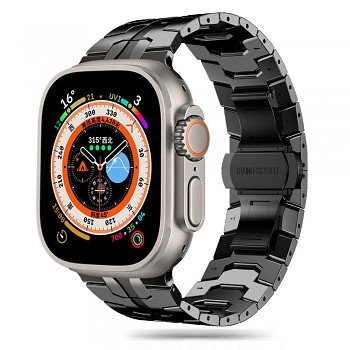 Techsuit Watchband pro Apple Watch 1-11 SE Ultra (42-49mm) černá