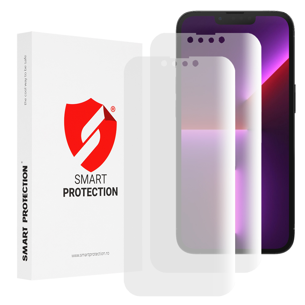 Levně Smart Protection Premium Classic 2 pack iPhone 13 Pro průhledný