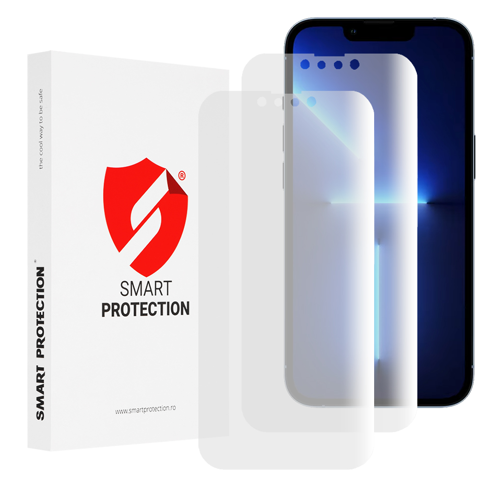 Levně Smart Protection Premium Classic 2 pack iPhone 13 Pro Max průhledný