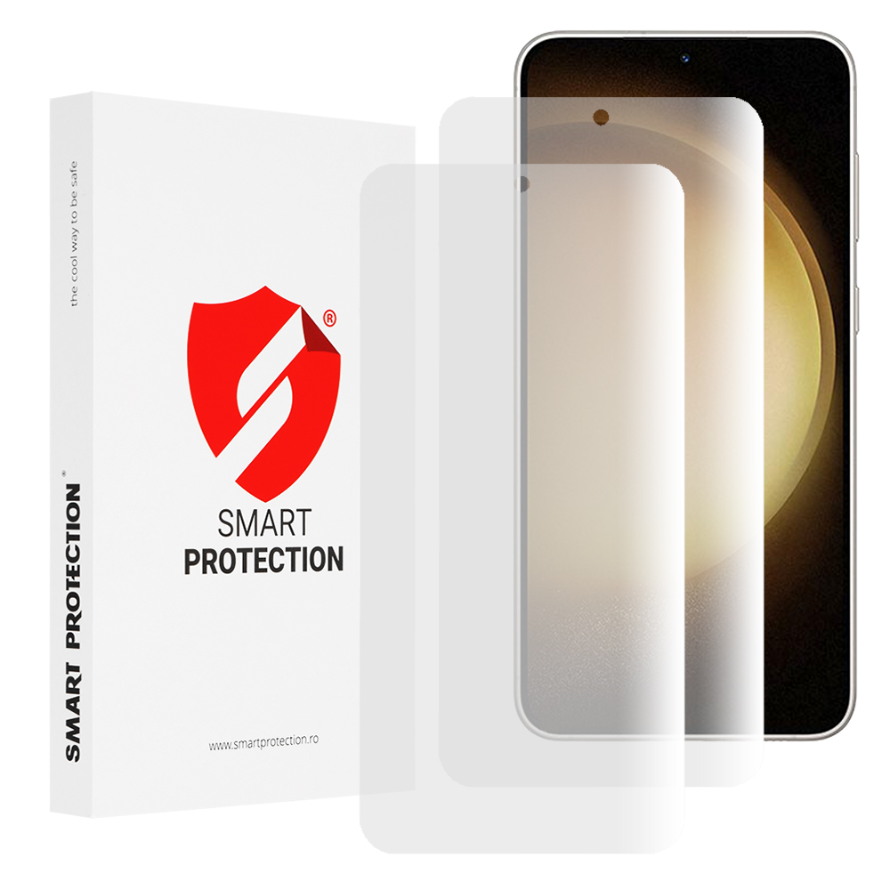 Levně Ochrana Smart Premium Classic 2 ks Samsung Galaxy S23 Plus průhledná