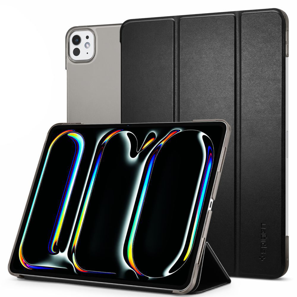 Levně Pouzdro Spigen Smart Fold pro iPad Pro 11 (2024/2025) černé