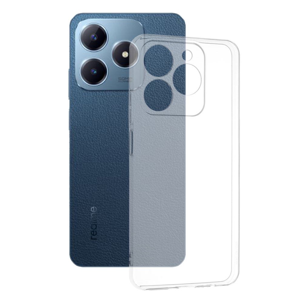 Levně Techsuit silikonové pouzdro Realme C63 průhledné