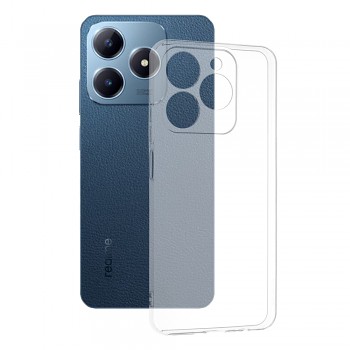 Techsuit silikonové pouzdro Realme C63 průhledné