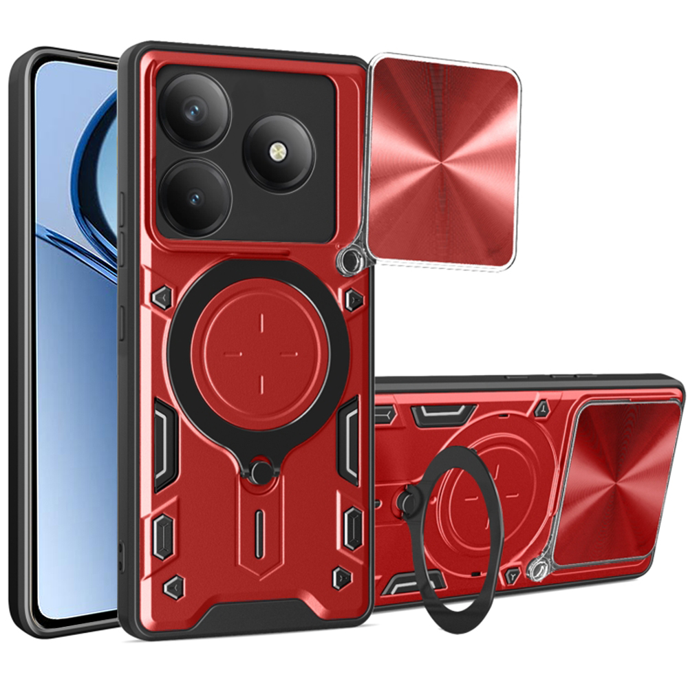 Levně Techsuit CamGuard Pro pro Realme C61 Realme C63 červená