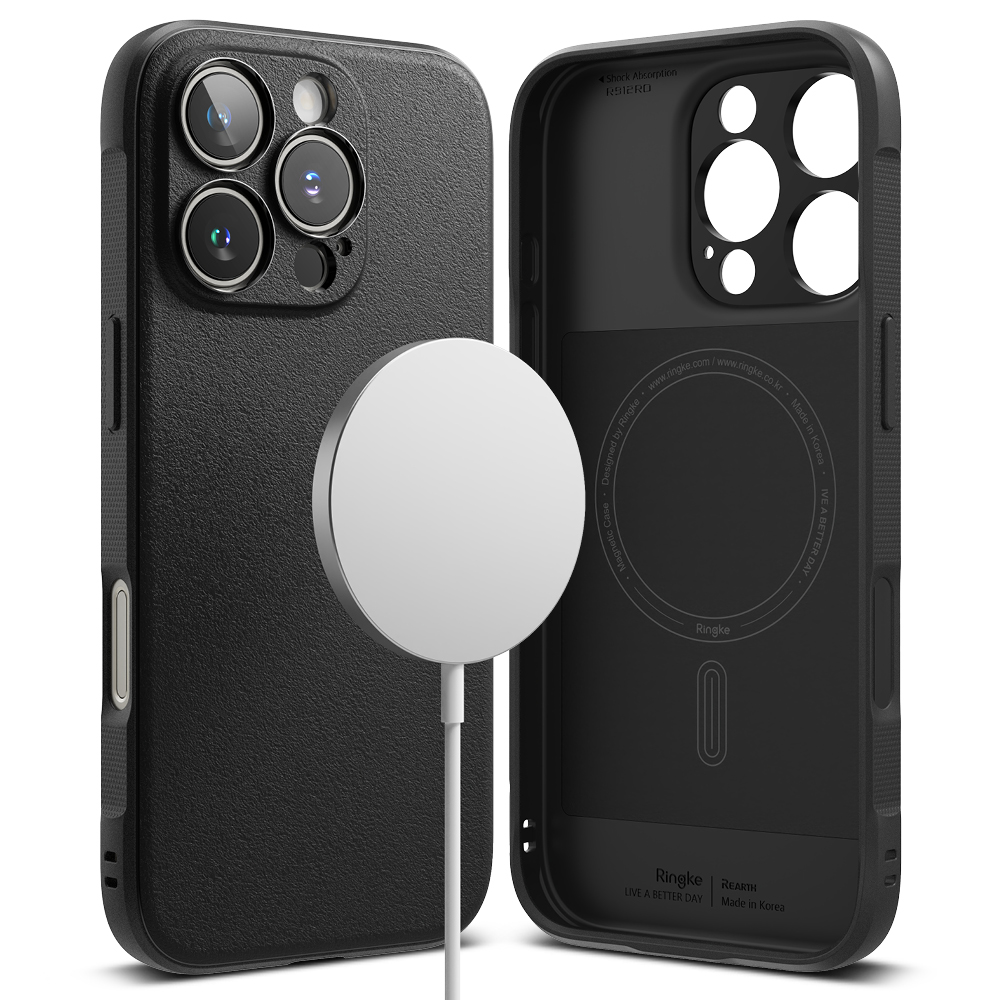Levně Kryt Ringke Onyx MagSafe pro iPhone 16 Pro Max černý