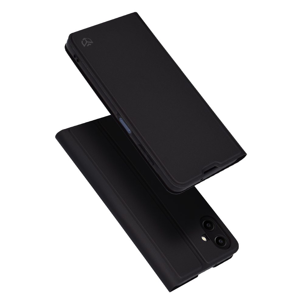 Levně Pouzdro Techsuit Magskin Book pro Samsung Galaxy A06 černé