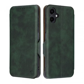 Pouzdro Techsuit Safe Wallet Plus pro Samsung Galaxy A06 zelené