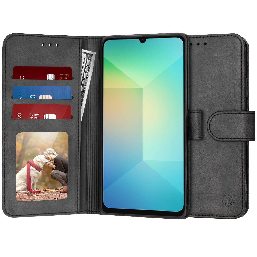 Levně Techsuit Diary Book pro Samsung Galaxy A06 černá