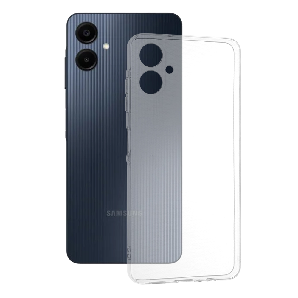 Levně Techsuit silikonové pouzdro Samsung Galaxy A06 průhledné