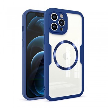 Techsuit ColorVerse 360 MagSafe Series + Ochranné sklo iPhone 12 Pro Max Modrá