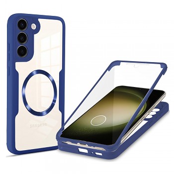 Techsuit ColorVerse 360 MagSafe Series Ochranné sklo Samsung Galaxy S23 Plus Modrá