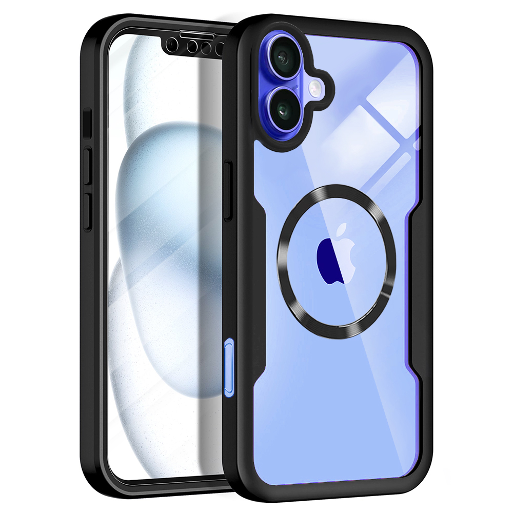 Levně Techsuit ColorVerse 360 MagSafe Series s ochranou displeje iPhone 16 černá