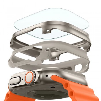 ESR Armorite Protection Set pro Apple Watch Ultra Ultra 2 Ultra 3 Titanová