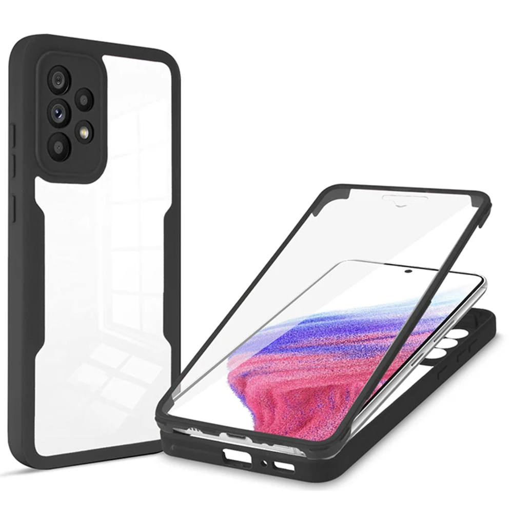 Levně Techsuit ColorVerse 360 Series Ochranné sklo Samsung Galaxy A53 5G Černá