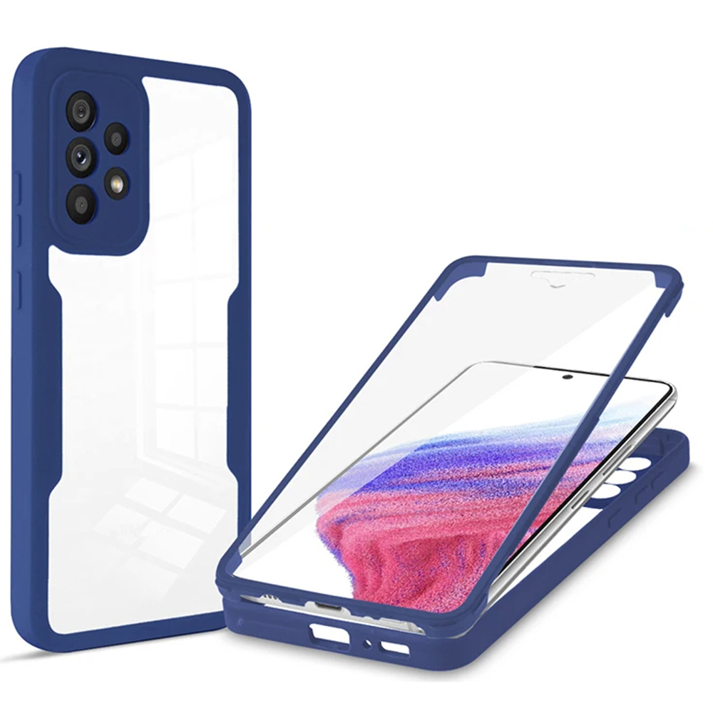 Levně Techsuit ColorVerse 360 Series + Ochranná fólie Samsung Galaxy A53 5G modrá