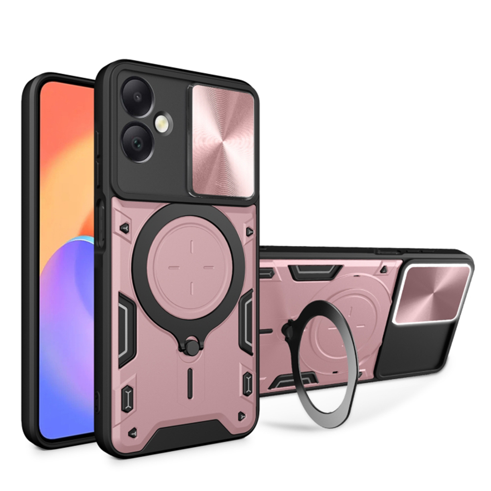 Levně Techsuit CamGuard Pro pro Samsung Galaxy A06 růžově zlatý