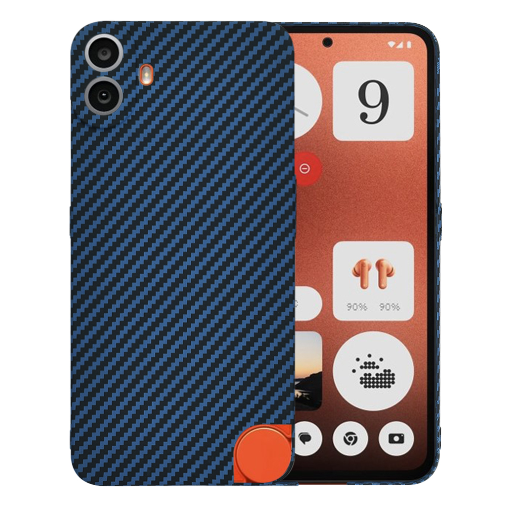 Levně Telefon Nothing CMF Phone 1 Cyan Techsuit Carbonite FiberShell