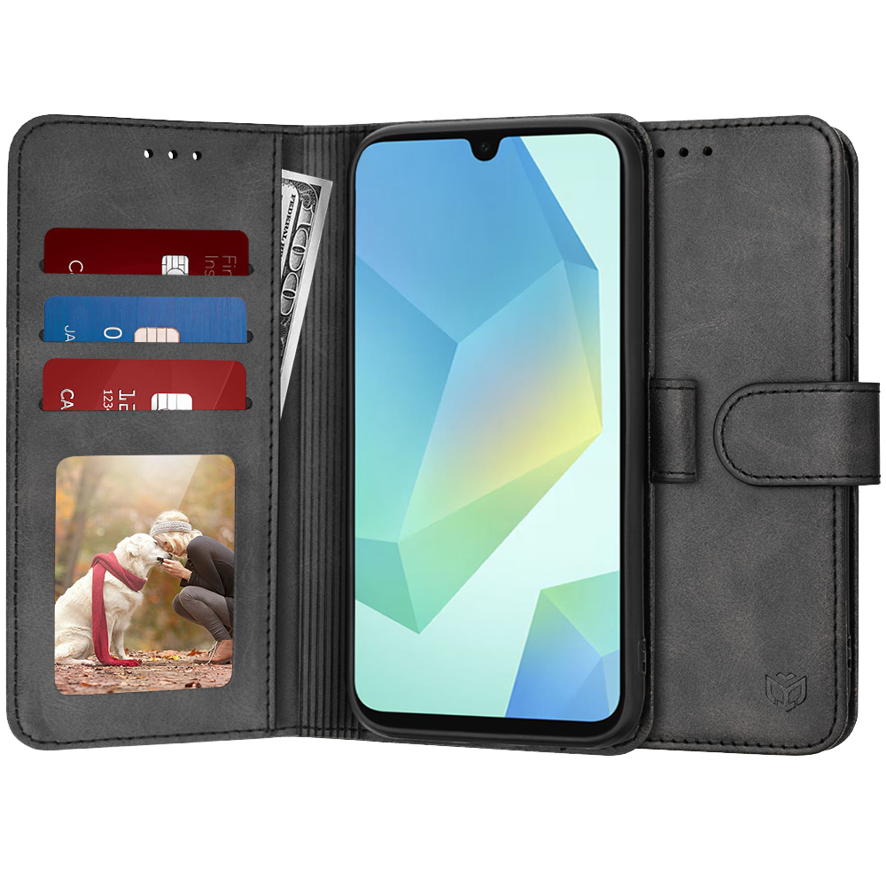 Levně Techsuit Diary Book Samsung Galaxy A16 4G A16 5G Černá