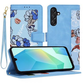 Techsuit FlipCraft Samsung Galaxy A16 4G / A16 5G v živé modré