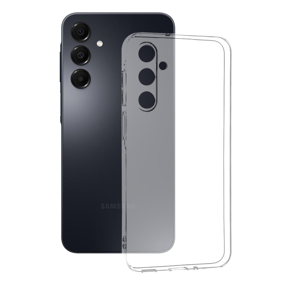 Levně Techsuit silikonový obal Samsung Galaxy A16 4G A16 5G průhledný