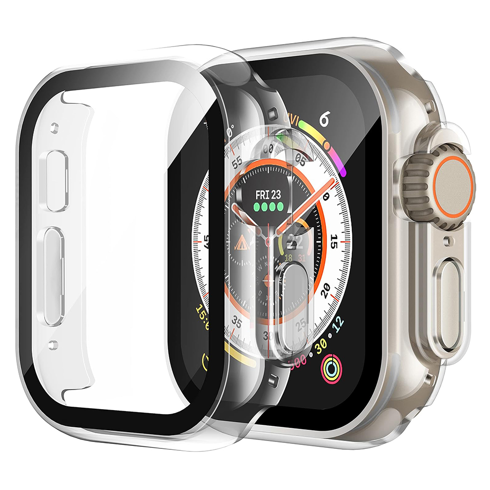 Levně Techsuit Defense360 Pro pro Apple Watch Ultra Ultra 2 Ultra 3 průhledný