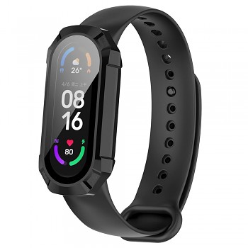 Techsuit Defense360 Pro pro Xiaomi Mi Band 4 5 5 NFC 6 6 NFC černá