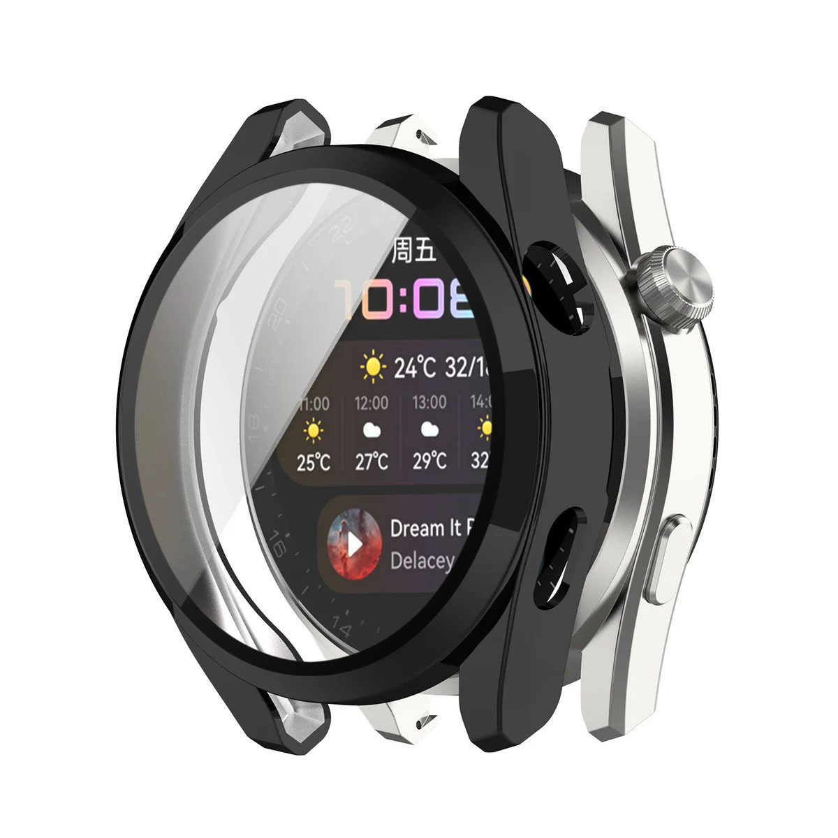 Levně Pouzdro Techsuit Defense360 Pro pro Huawei Watch 3 černé