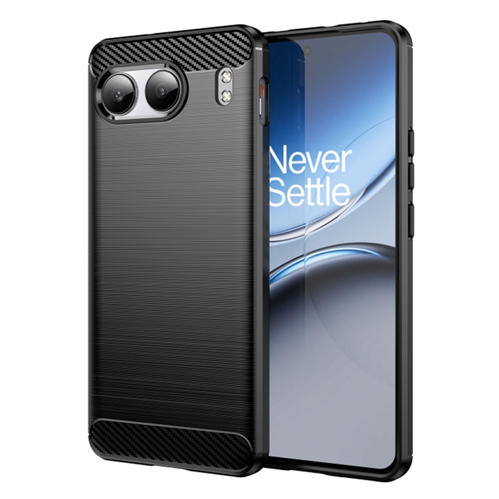 Levně Techsuit Carbon Silicone pro OnePlus Nord 4 černá