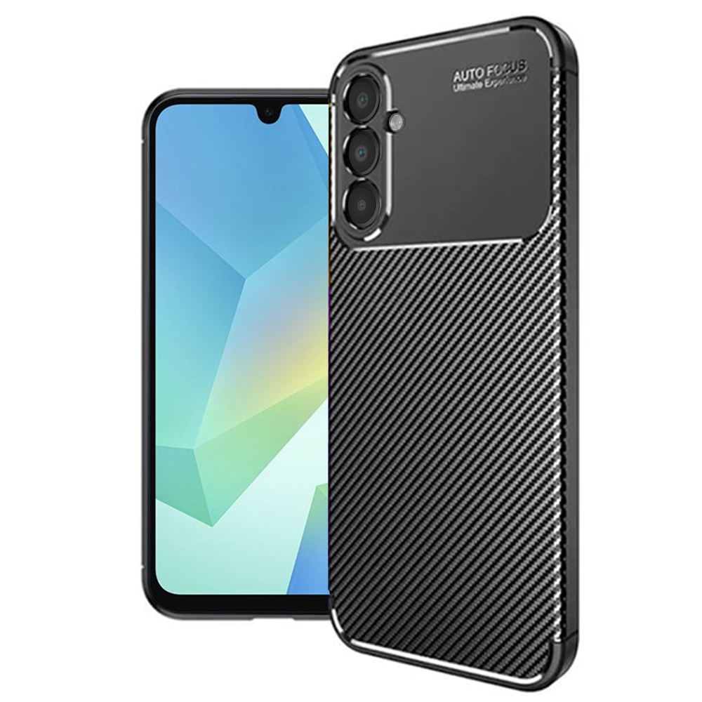 Levně Pouzdro Techsuit CarbonFiber pro Samsung Galaxy A16 4G A16 5G černé