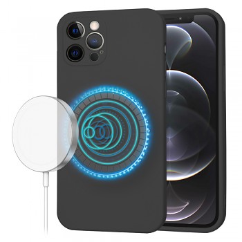 Techsuit SoftFlex MagSafe pro iPhone 12 Pro černý