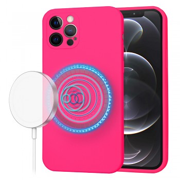 Techsuit SoftFlex MagSafe pro iPhone 12 Pro růžová