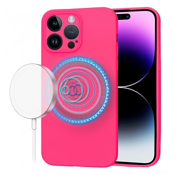 Techsuit SoftFlex MagSafe pro iPhone 14 Pro Max růžová