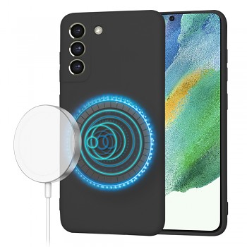 Techsuit SoftFlex MagSafe pro Samsung Galaxy S21 FE 5G černý
