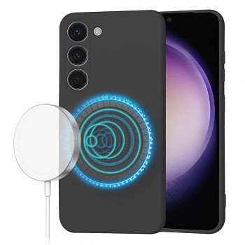 Techsuit SoftFlex MagSafe pro Samsung Galaxy S23 černý