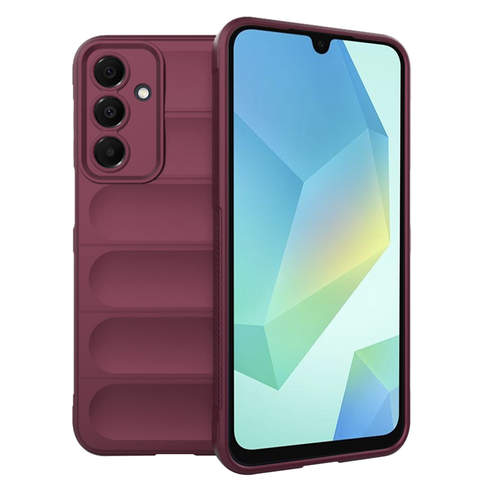 Levně Techsuit Magic Shield pro Samsung Galaxy A16 4G A16 5G v barvě bordó