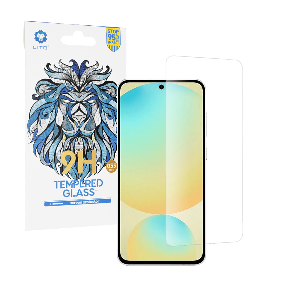 Levně Lito 2.5D Classic Glass Ultra Thin pro Samsung Galaxy S24 FE čiré sklo