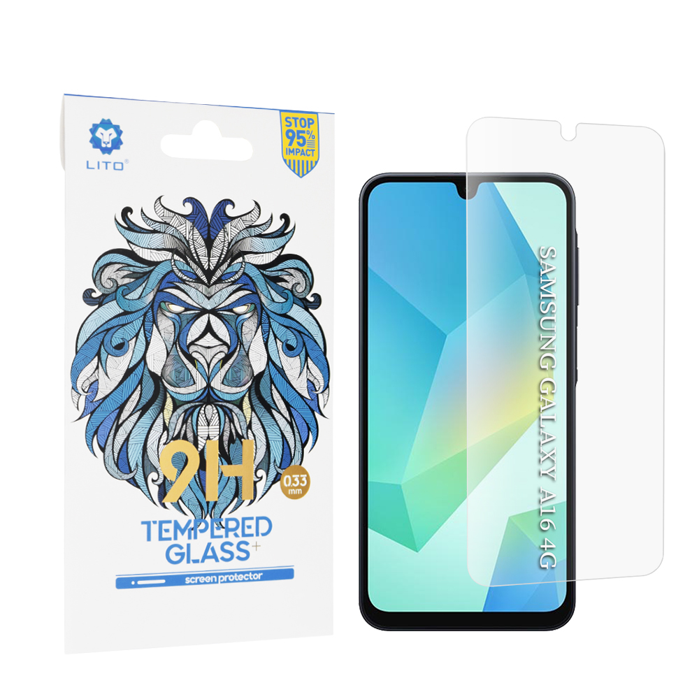 Levně Lito 2.5D Classic Glass pro Samsung Galaxy A16 A17 čiré sklo