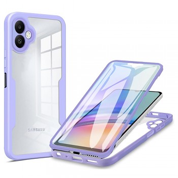 Techsuit ColorVerse 360 Series s ochranou displeje Samsung Galaxy A06 fialová