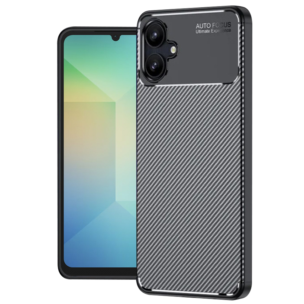 Techsuit CarbonFiber pro Samsung Galaxy A06 černý