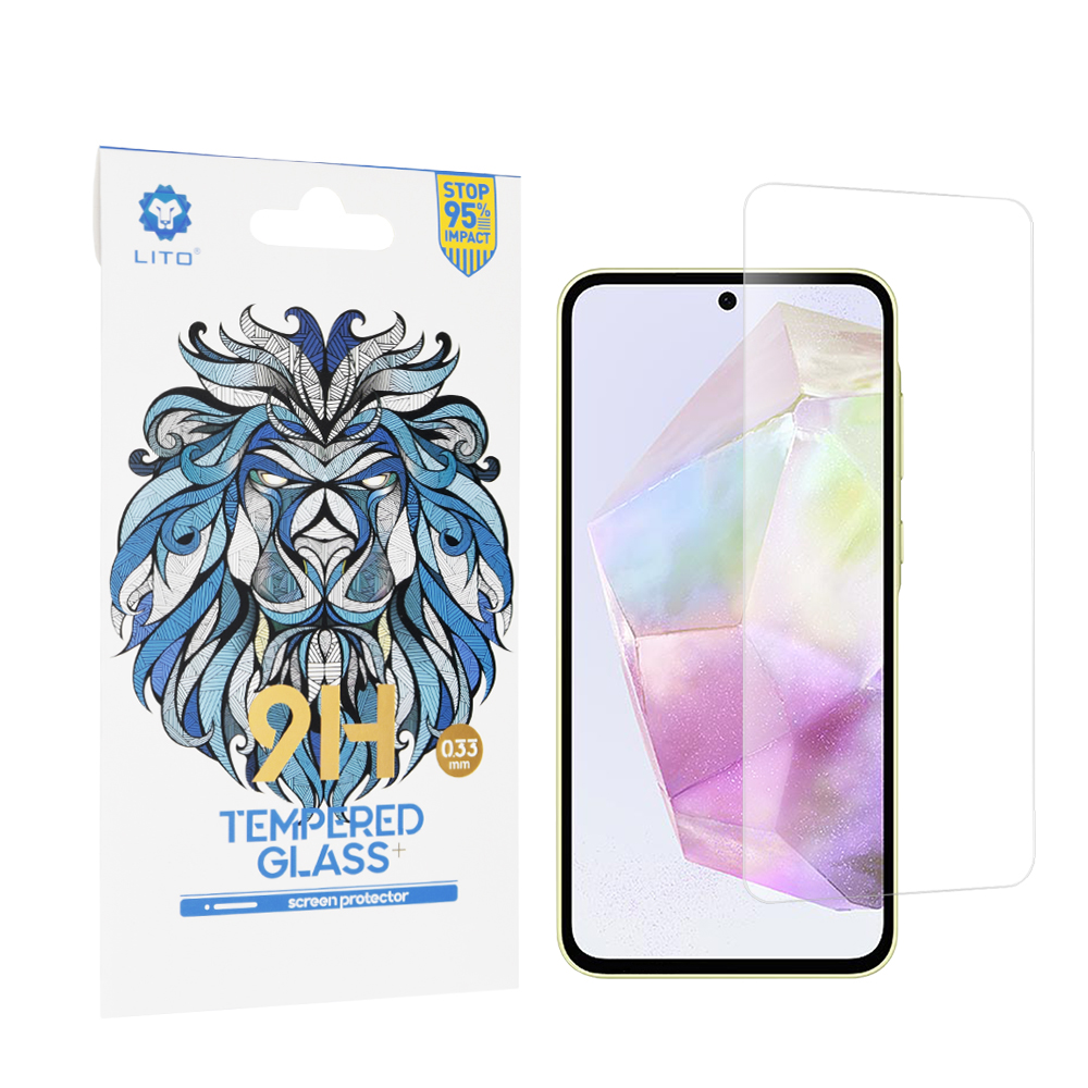 Levně Lito 2.5D Classic Glass Samsung Galaxy A35 5G A55 5G čiré sklo