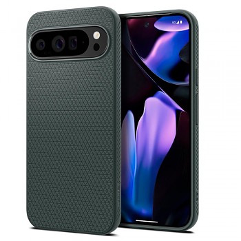 Pouzdro Spigen Liquid Air pro Google Pixel 9 Pro XL v barvě Abyss Green