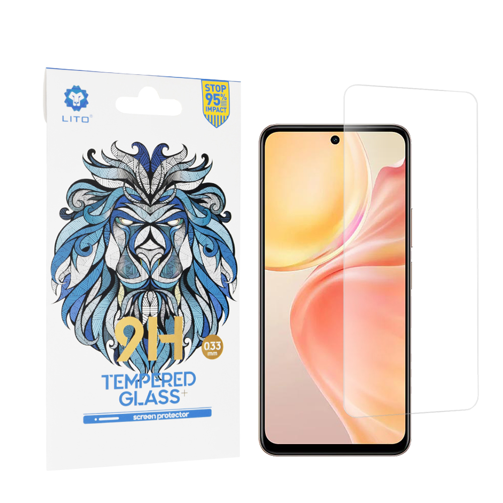 Levně Ochranné sklo Lito 2.5D Classic pro Vivo Y28 4G čiré