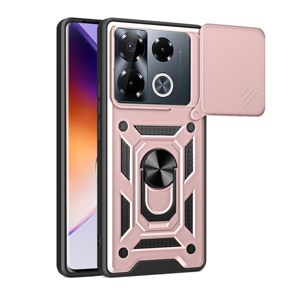 Levně Techsuit CamShield Series pouzdro pro Infinix Note 40 Pro+ růžově zlatá