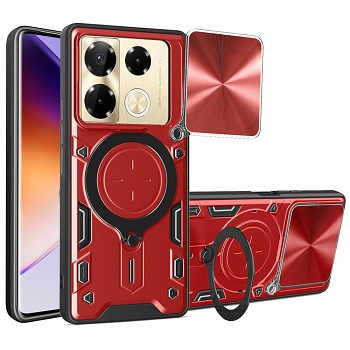 Techsuit CamGuard Pro pro Infinix Note 40 Pro+ červený