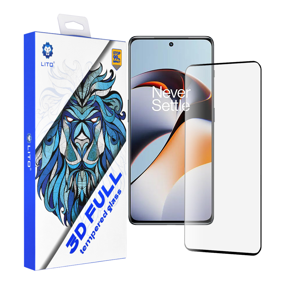 Lito 3D Full Cover pro OnePlus 11R černá