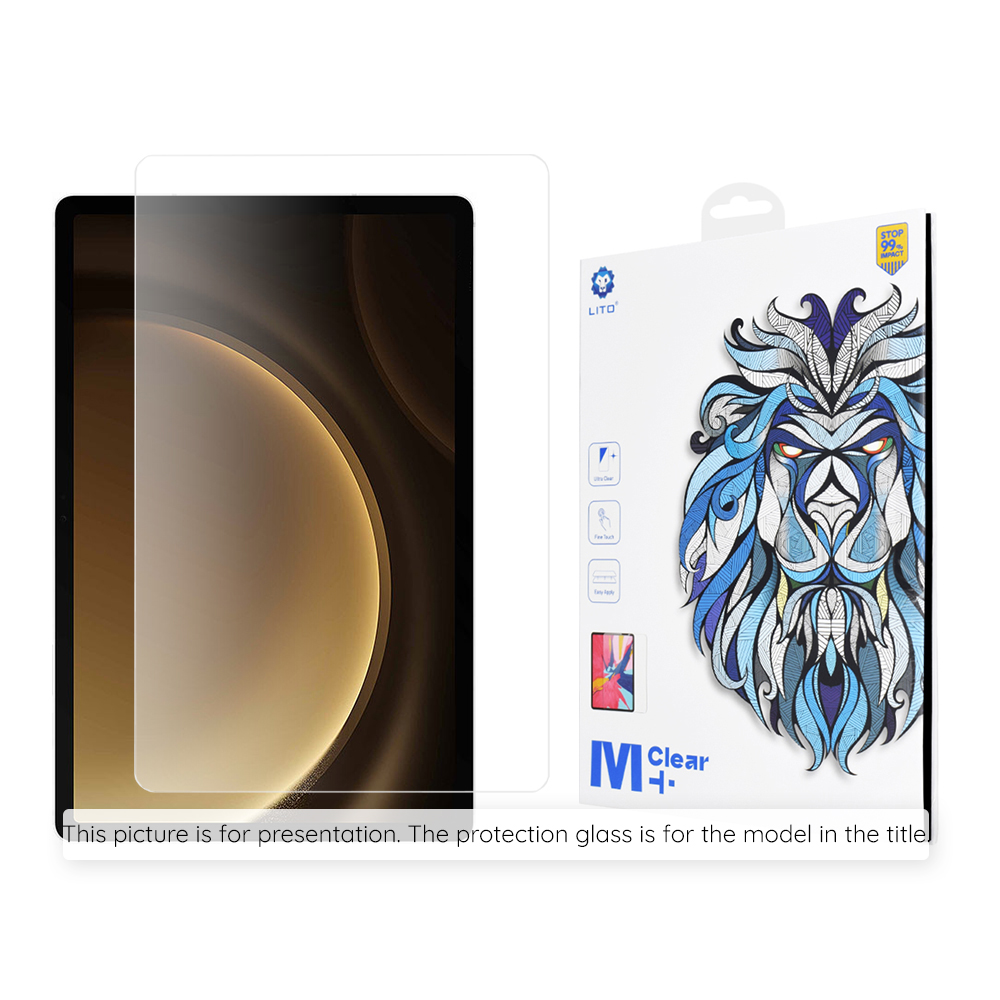Levně Lito 2.5D Classic Glass Samsung Galaxy Tab S9 Ultra S10 Ultra čiré sklo