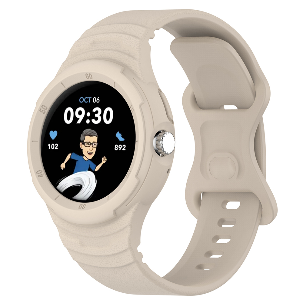 Levně Techsuit řemínek Google Pixel Watch Watch 2 Watch 3 41mm béžový