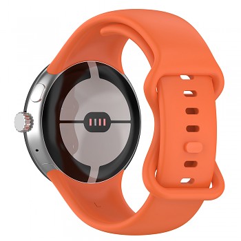 Techsuit řemínek Google Pixel Watch 3 45mm oranžový