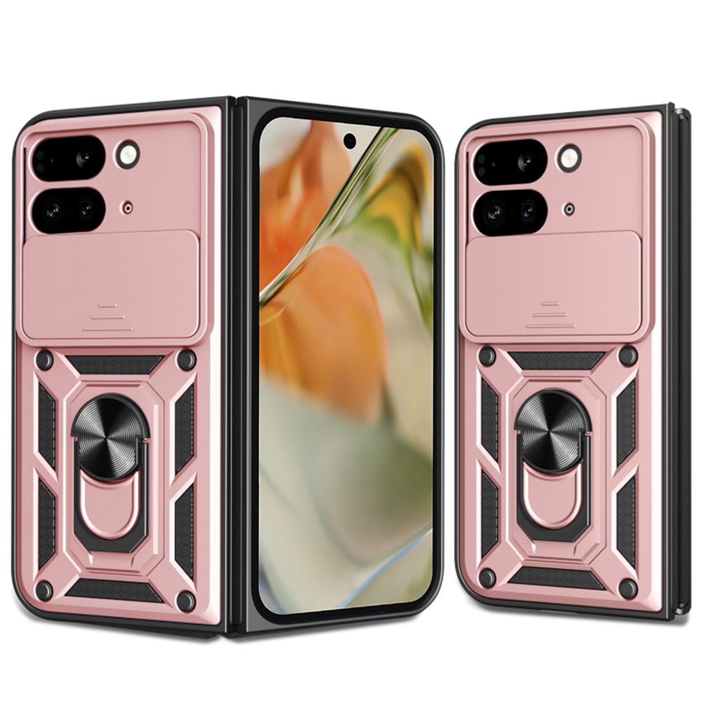 Levně Techsuit CamShield Series Google Pixel 9 Pro Fold růžově zlatá